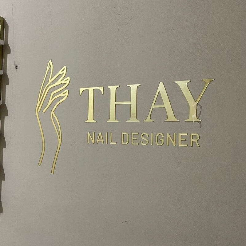 Logomarca em Acrílico personalizada.